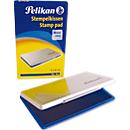 Tampon encreur Pelikan taille 1, pour tampons en caoutchouc et en polymère, dans un boîtier métallique, 90 x 160 mm, bleu
