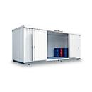 Tanque SAFE 1000 KTC, isolado, RAL 9002 cinzento- branco, W 3050 x D 2170