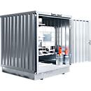 Tanque SAFE 400 KTC, galvanizado, W 2100 x D 2170 x H 2400 mm