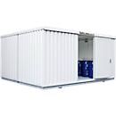 Tanque SAFE 4000, isolado, RAL 9002 cinzento- branco, W 5080 x D 4340 x H 2520 mm