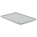 Tapa con gancho EF-DH 64 para caja con dimensiones norma europea, gris