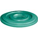 Tapa de HDPE, 100 litros, verde