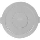 Tapa para contenedor Brute 121 l, Ø 565 mm, redonda, gris