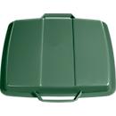 Tapa para cubo de basura 90 l, verde