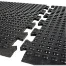 Tapete para local de trabalho Bubblemat Standard, peça de remate e peça central com função modular