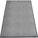Tapis anti-salissures Eazycare Style de Miltex, carré, antistatique, résistant aux UV, lavable, en ECONYL® et caoutchouc Niltril, 1 200 x 2 000 mm, gris basalte