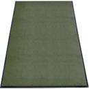 Tapis anti-salissures Eazycare Style de Miltex, rectangulaire, antistatique, résistant aux UV, lavable, en ECONYL® et caoutchouc Niltril, 1 200 x 2 000 mm, vert oxyde de chrome