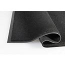 Tapis anti-salissures Miltex Eazycare Duet, usage intérieur, 1 500 x 900 mm, polyamide, noir trafic