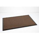 Tapis anti-salissures Miltex Eazycare Duet, usage intérieur, 900 x 600 mm, polyamide, marron chocolat