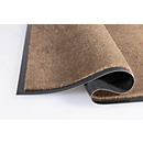 Tapis anti-salissures Miltex Eazycare Rush, usage intérieur, 1 500 x 900 mm, polyamide, brun noyer