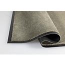 Tapis anti-salissures Miltex Eazycare Rush, usage intérieur, 1 500 x 900 mm, polyamide, gris ardoise