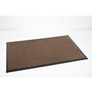 Tapis anti-salissures Miltex Eazycare Rush, usage intérieur, 900 x 600 mm, polyamide, brun noyer