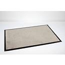 Tapis anti-salissures Miltex Eazycare Rush, usage intérieur, 900 x 600 mm, polyamide, gris béton