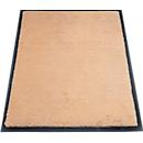 tapis anti-salissures miltex Eazycare Style, angulaire, antistatique, résistant aux UV, lavable, nylon haute torsion &amp; caoutchouc niltril, 600 x 850 mm, jaune pastel