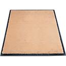 tapis anti-salissures miltex Eazycare Style, angulaire, antistatique, résistant aux UV, lavable, nylon haute torsion &amp; caoutchouc niltril, 750 x 850 mm, jaune pastel