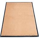 tapis anti-salissures miltex Eazycare Style, angulaire, antistatique, résistant aux UV, lavable, nylon haute torsion &amp; caoutchouc niltril, 800 x 1200 mm, jaune pastel