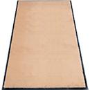 tapis anti-salissures miltex Eazycare Style, angulaire, antistatique, résistant aux UV, lavable, nylon haute torsion &amp; caoutchouc niltril, 850 x 1500 mm, jaune pastel