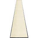 tapis anti-salissures miltex Eazycare Style, angulaire, antistatique, résistant aux UV, lavable, nylon haute torsion &amp; caoutchouc niltril, 850 x 3000 mm, blanc perle