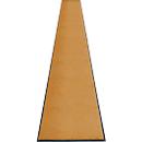 tapis anti-salissures miltex Eazycare Style, angulaire, antistatique, résistant aux UV, lavable, nylon haute torsion &amp; caoutchouc Niltril, 850 x 3000 mm, brun beige