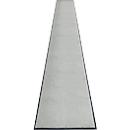 tapis anti-salissures miltex Eazycare Style, angulaire, antistatique, résistant aux UV, lavable, nylon haute torsion &amp; caoutchouc niltril, 850 x 3000 mm, gris galet