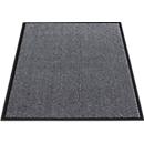 Tapis de propreté Eazycare Econ, pour l'intérieur, résistant aux UV, surface chinée, dos en vinyle antidérapant, L 1200 x l 900 mm, PP, anthracite
