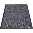 Tapis de propreté Eazycare Econ, pour l'intérieur, résistant aux UV, surface chinée, dos en vinyle antidérapant, L 900 x l 600 mm, PP, anthracite