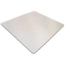 Tapis de protection de sol pour moquettes, 1200 x 1200 mm, transparent