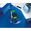 Tapis de protection de sol Rollsafe&reg; pour moquette (à poil court), rond