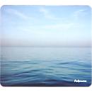 Tapis de souris Fellowes, design Blue Ocean, 85 % PCR, L 203 x P 2 x H 228 mm, bleu
