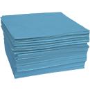 Telas no tejidas para encuadernación PRIMERO ligero, especialmente para encuadernación al óleo, L 500 x A 400 mm, azul, 200 piezas