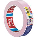 tesa Crêpe de précision Sensitiv 4333, 25 mm × 50 m, rose clair - bords tranchants, pour surfaces sensibles