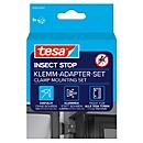 tesa® Klemm-Adapter-Set INSECT STOP, 3-teilig, für Türen und Fenster, anthrazit