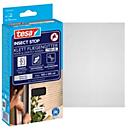 tesa® Klett-Fliegengitter INSECT STOP Premium, zum Befestigen an Fensterrahmen, L 1300 x B 1300 mm, anthrazit-transparent
