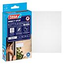 tesa® Klett-Fliegengitter INSECT STOP Premium, zum Befestigen an Fensterrahmen, L 1300 x B 1300 mm, weiß-transparent