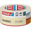 tesa Malerband CLASSIC, 50 m × 50 mm, innen, saubere Kanten, lösungsmittelfrei, rückstandsfrei 10 Tage