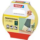 tesa Malerband Professional, 25 m x 25 mm – scharfe Farbkanten, leicht ablösbar, rückstandsfrei