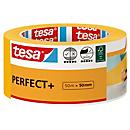 tesa Perfect+ Malerband, 50 m × 50 mm – saubere Farbkanten, reißfest, rückstandsfrei, für Innen