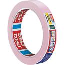 tesa Präzisionskrepp Sensitiv 4333, 19 mm × 50 m, hellrosa – scharfe Kanten, für empfindliche Oberflächen