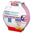 tesa Professional Sensitive 56260 ruban de peintre, 25 m x 25 mm, rose, pour surfaces sensibles, sans résidus