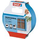 tesa Profi Outdoor ruban de peintre, 25 m × 25 mm, bleu, résistant aux UV et aux intempéries, s'enlève sans laisser de traces