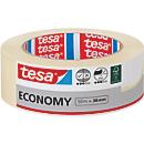 tesa schilderstape Economy, 50 m × 38 mm, zeem - gladde oppervlakken, gemakkelijk verwijderbaar, zonder resten