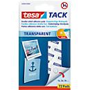 tesa Tack® Klebepads, transparent, doppelseitig klebend, 72 Stck.