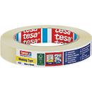tesa tesakrepp 4323 Basic Kreppband, hellbeige, 50 m × 19 mm, leicht abreißbar, für Malerarbeiten