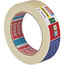 tesa tesakrepp 4323 Basic ruban de crêpage, beige clair, 50 m × 30 mm, facilement déchirable, pour travaux de peinture