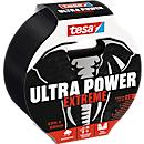 tesa® Ultra PowerExtrem mounting tape, robust &amp; tear-resistant, temperature/water/UV-resistant, hand-tearable, 1 roll with L 10 m x W 50 mm, black