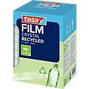tesafilm® CRYSTAL RECYCLED Klebeband, transparent, reißfest, L 66 m x B 19 mm, 8 Rollen