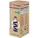 tesafilm® eco &amp; crystal plakband, transparant, scheurvast, L 33 m x B 19 mm, 8 rollen