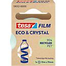 tesafilm® eco &amp; crystal Ruban adhésif, transparent, résistant à la déchirure, L 10 m x l 19 mm, 1 rouleau