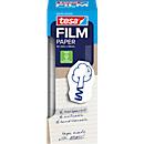 tesafilm® papieren kleeffilm, transparant, 19 mm x 33 m, geruisloos afwikkelend, oplosmiddelvrij, 1 rol
