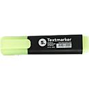 Textmarker S., mit Keilspitze, lichtbeständig, schnell trocknend, gelb, 10 Stück